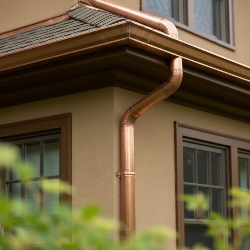 Copper Gutter Replacement